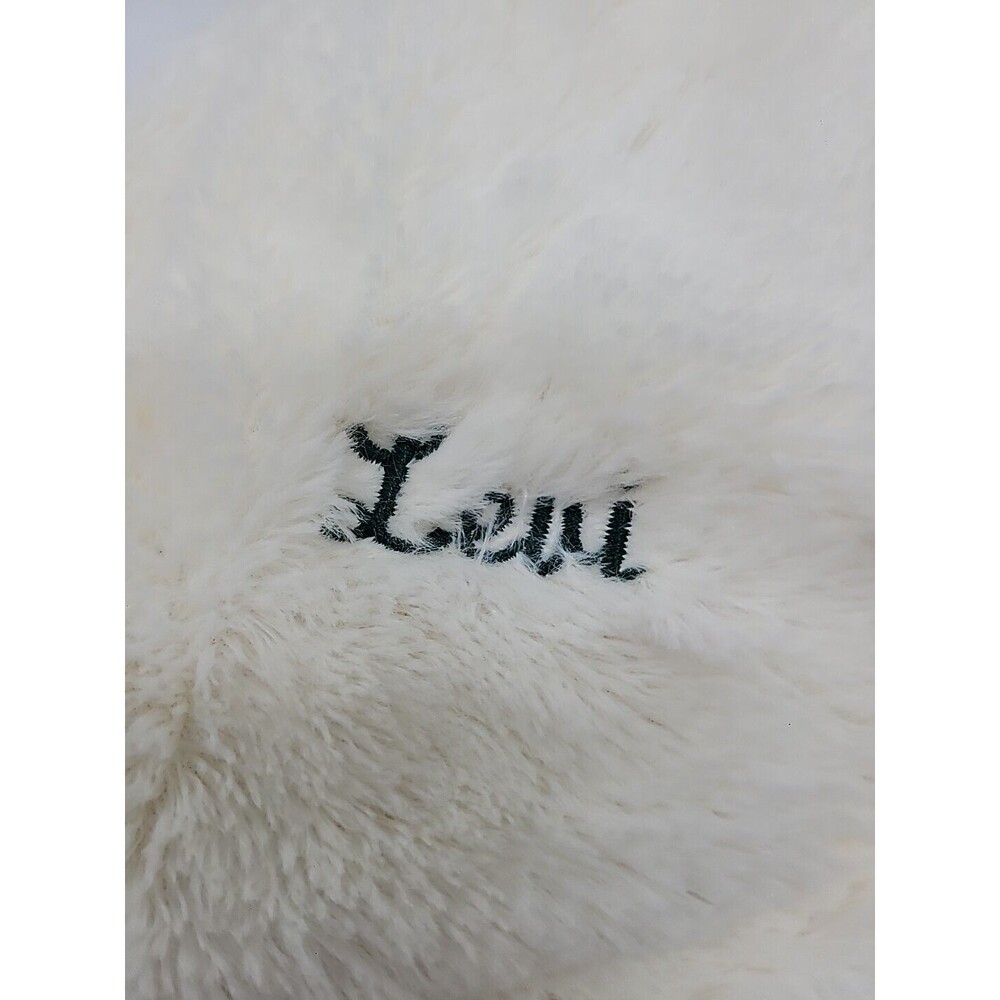 Elegant Baby White Lamb Lovey Security Blanket Replacement 10" X 10" Leui - Picture 2 of 16